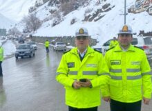هیچ محور مواصلاتی اصلی به دلیل بارش برف مسدود نیست