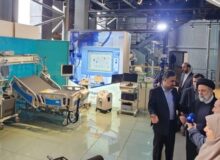 بازدید رئیسی از خانه نوآوری و فناوری ایران در محل نمایشگاه بین‌المللی تهران