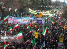 مانور بزرگ اقتدار ایرانیان در۴۵ سالگی انقلاب اسلامی ایران