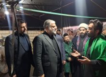 بازدید دکتر عظیمی شهردار کلانشهر قم از ایستگاه صلواتی مستقر در ورودی عوارضی آزادراه قم – تهران