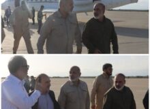 وزیر کشور با هدف بازدید از مناطق سیل‌زده وارد سیستان و بلوچستان شد