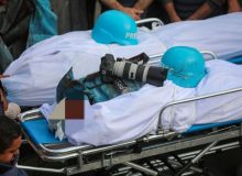 حمله پهپادی رژیم صهیونیستی به چادر خبرنگاران در غزه سه شهید و یک مجروح بر جا گذاشت