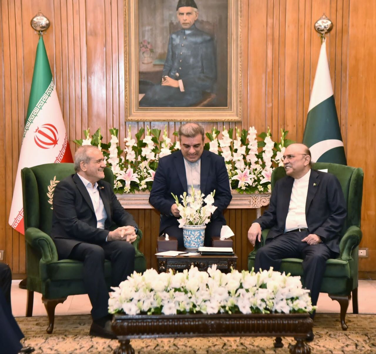 زرداری از شجاعت ملت ایران در جنگ ۱۲ روزه اسرائیل تمجید کرد